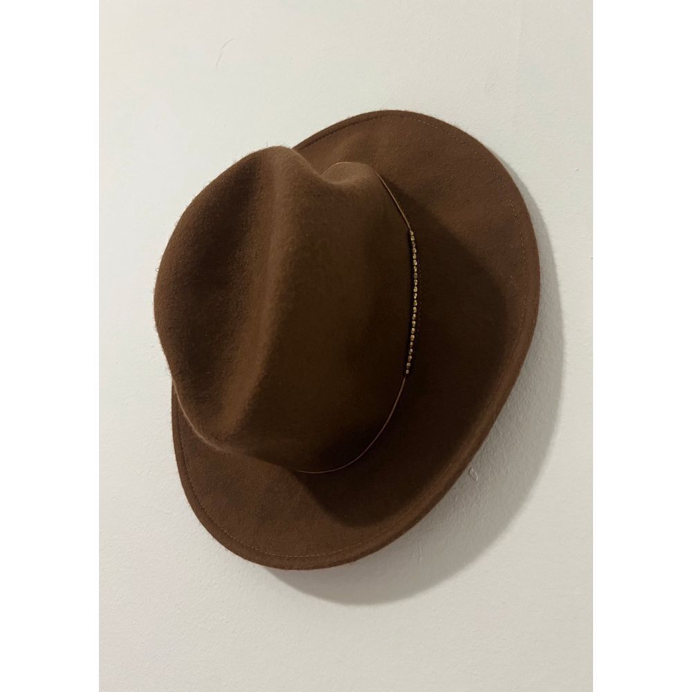 NWOT GORGEOUS BOHO BROWN HAT‎